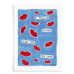 Affiche A3 A Million Kisses