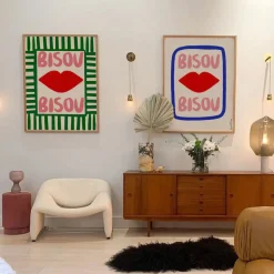 Affiche A3 Bisou Bisou