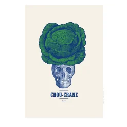 Affiche A3 Chou-Crâne - 29,7 x 42 cm
