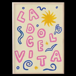 Affiche A3 La Dolce Vita