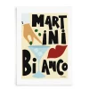 Affiche A3 Martini Bianco