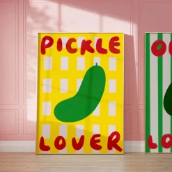 Affiche A3 Pickle Lover