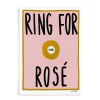 Affiche A3 Ring For Rosé