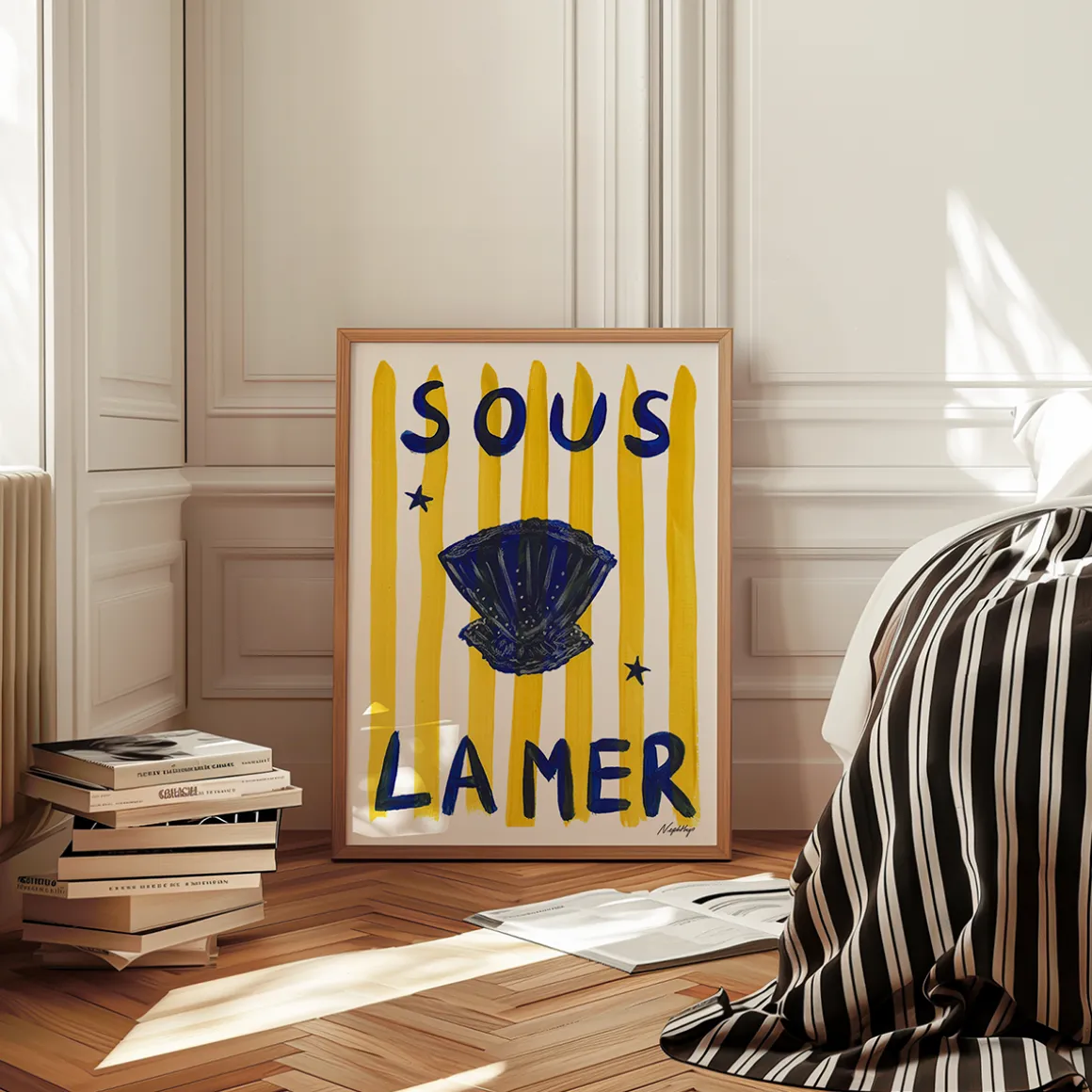 Affiche A3 Sous La Mer