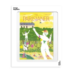 Affiche Badminton - The Parisianer N°103 - Pollet