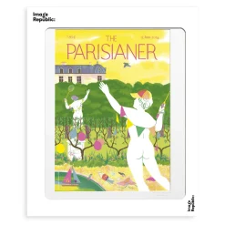Affiche Badminton - The Parisianer N°103 - Pollet