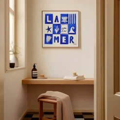 Affiche Carré - La Mer