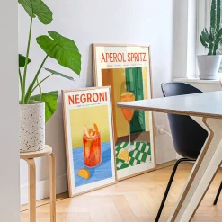 Affiche Cocktail - Elin PK - Aperol Spritz