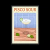 Affiche Cocktail - Elin PK - Pisco Sour