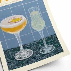 Affiche Cocktail - Elin PK - Pornstar Martini