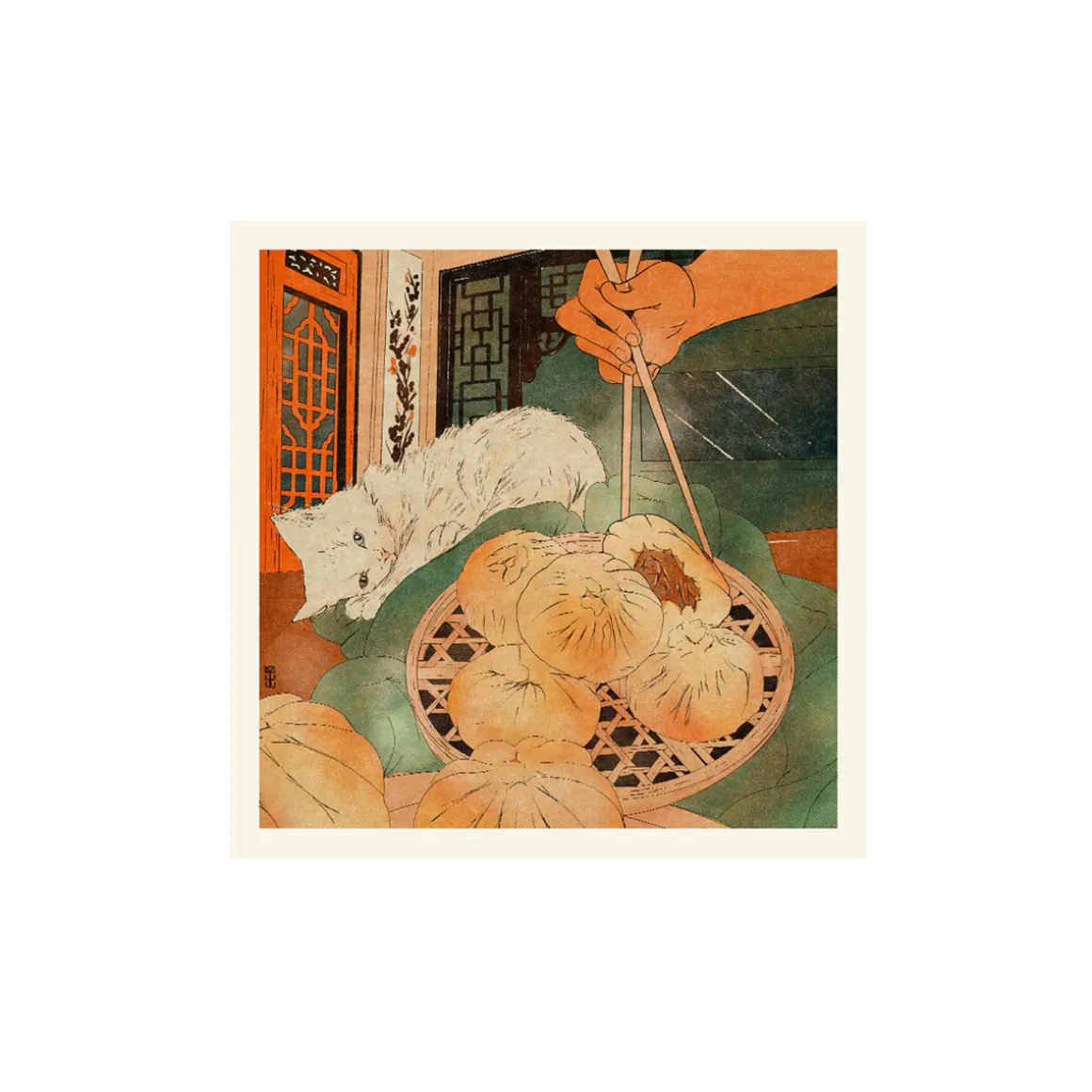 Affiche Enikő Eged - Bodega Cat Dumpling