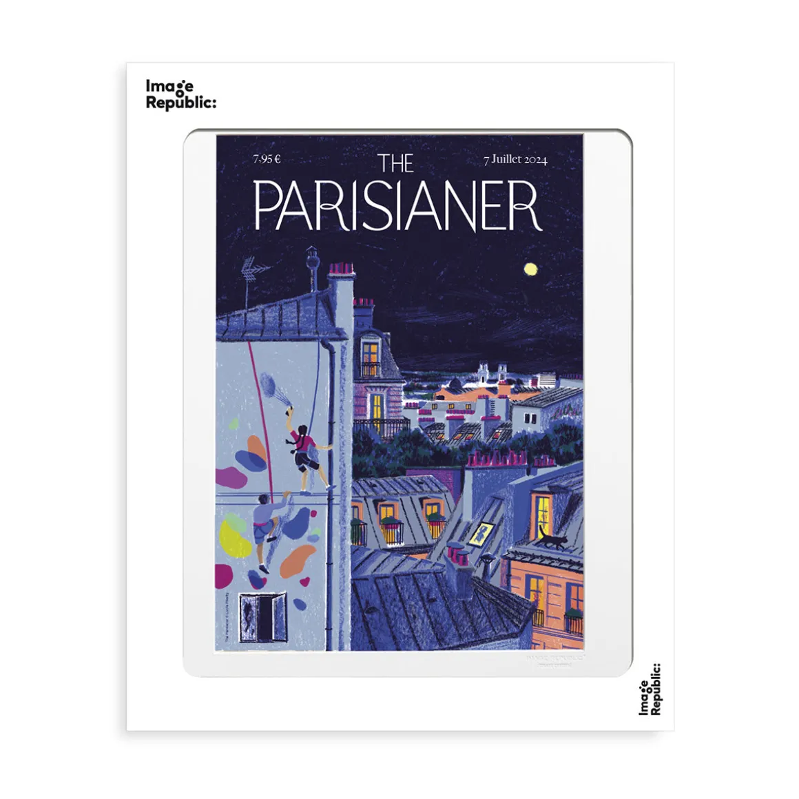 Affiche Escalade - The Parisianer N°82 - Piketty