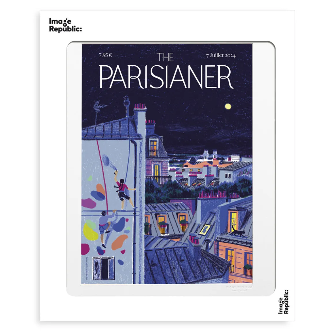 Affiche Escalade - The Parisianer N°82 - Piketty