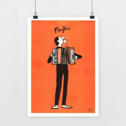 Affiche Flonflons - Jean Jullien