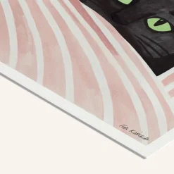 Affiche Kosicka Black cat - 50 x 50 cm