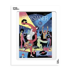 Affiche Lancer du Disque - The Parisianer N°85 - Bergier