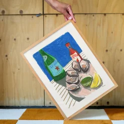 Affiche Laura Oyster Lunch