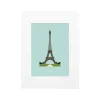 Affiche Le Duo Archi Eiffel Tower France - 30 cm x 40 cm