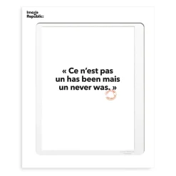 Affiche Loic Prigent Ce N'Est Pas Un - 30 x 40 cm
