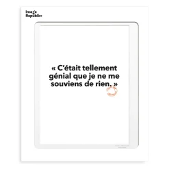 Affiche Loic Prigent C'Etait Tellement - 30 x 40 cm