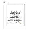 Affiche Loic Prigent Elle A Herite De - 30 x 40 cm