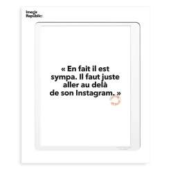 Affiche Loic Prigent En Fait Il Est - 30 x 40 cm