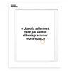 Affiche Loic Prigent J'Avais Tellement - 30 x 40 cm
