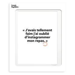 Affiche Loic Prigent J'Avais Tellement - 30 x 40 cm