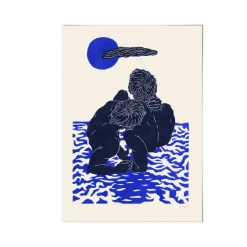 Affiche Maliv Blue Moon II