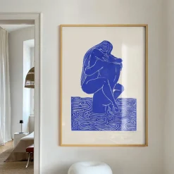 Affiche Maliv One+One=Three - Bleu