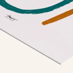 Affiche Matilas Larrailn Bonjour - 30 x 40 cm