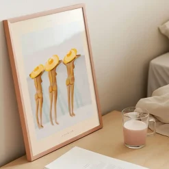 Affiche Maxime Spying - Jaune