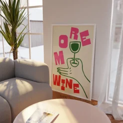 Affiche More Wine