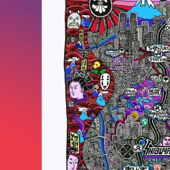 Affiche Métro de Tokyo