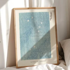 Affiche No Tsubaki Woodblock Print I