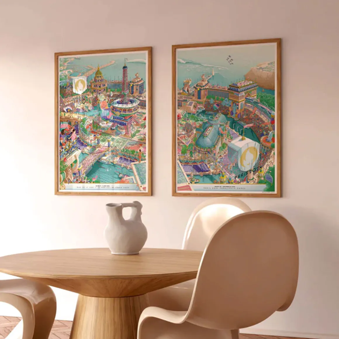 Affiche Officielle des Jeux Paralympiques de Paris 2024 - 50 x 70 cm