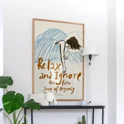 Affiche Sissan Relax u0026 Ignore
