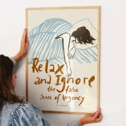 Affiche Sissan Relax u0026 Ignore