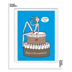 Affiche Soledad Happy You - 30 x 40 cm