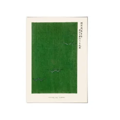 Affiche Tsubaki Woodblock Print IIII