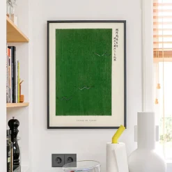 Affiche Tsubaki Woodblock Print IIII