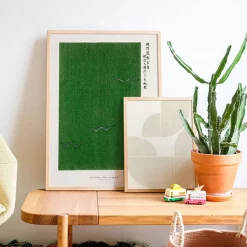 Affiche Tsubaki Woodblock Print IIII