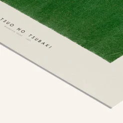 Affiche Tsubaki Woodblock Print IIII