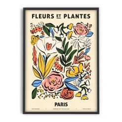 Affiche Zoe Fleurs et Plantes - Paris - 30 x 40 cm