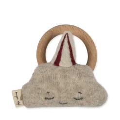 Anneau d'Éveil en Bois - Cloud/Off White