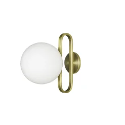 Applique Cime Ip44 Laiton en Acier - 17 cm x 18 cm x 12 cm