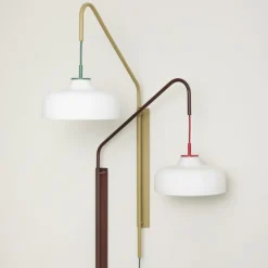 Applique murale Current - 71 x 30 x 111 cm - Vert/Kaki