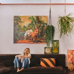 Art Mural Conversation - 152 x 4 x 127 cm