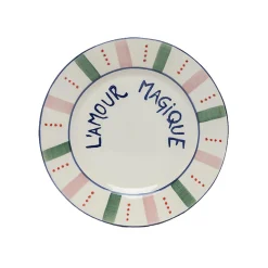 Assiette à dessert L'amour magique - 22 cm