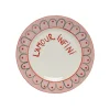 Assiette à dessert L'amour infini - 22 cm